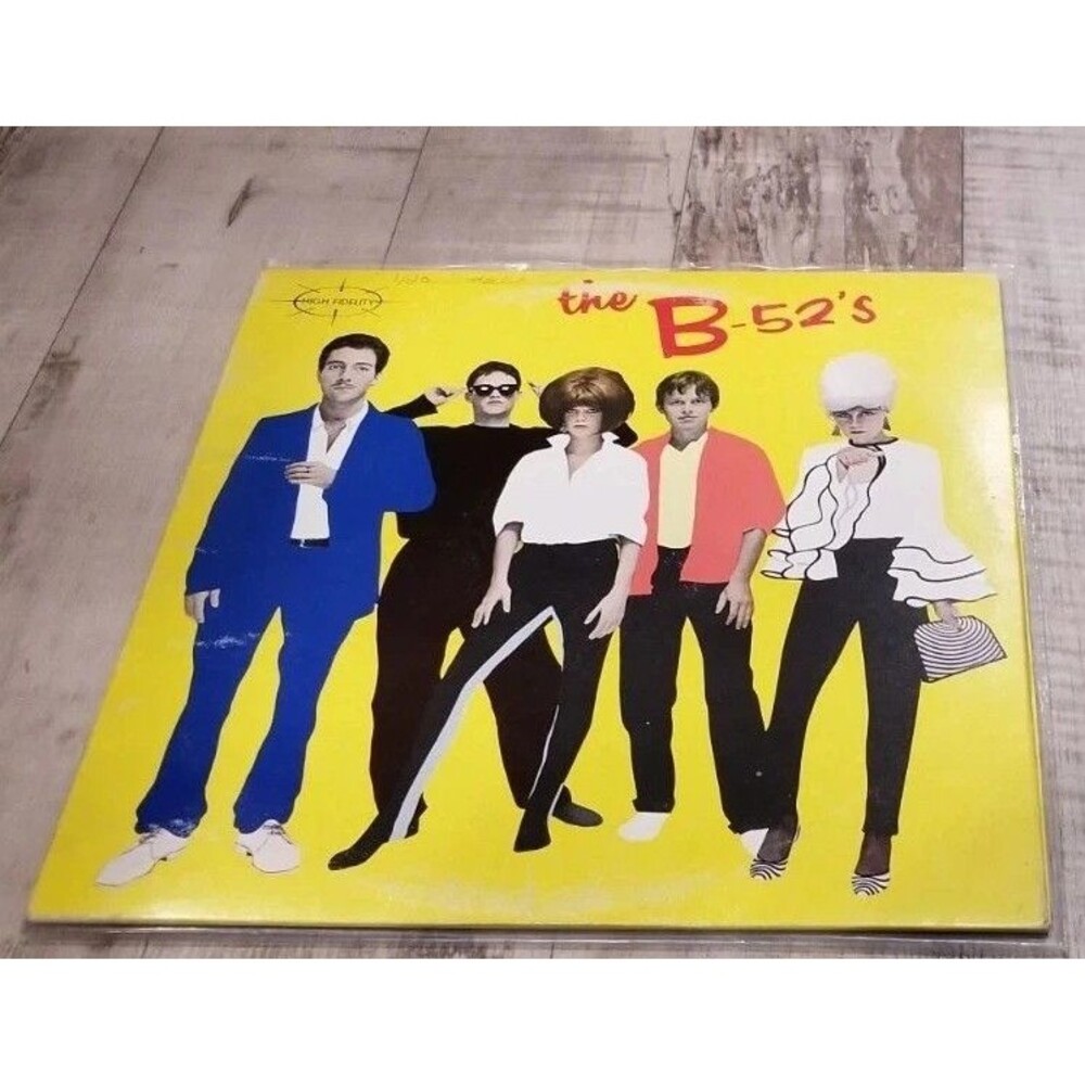 THE B-52'S Lp Vinyl The-52'S Self Titled No Barcode WARNER BROTHERS RECORDS 1979